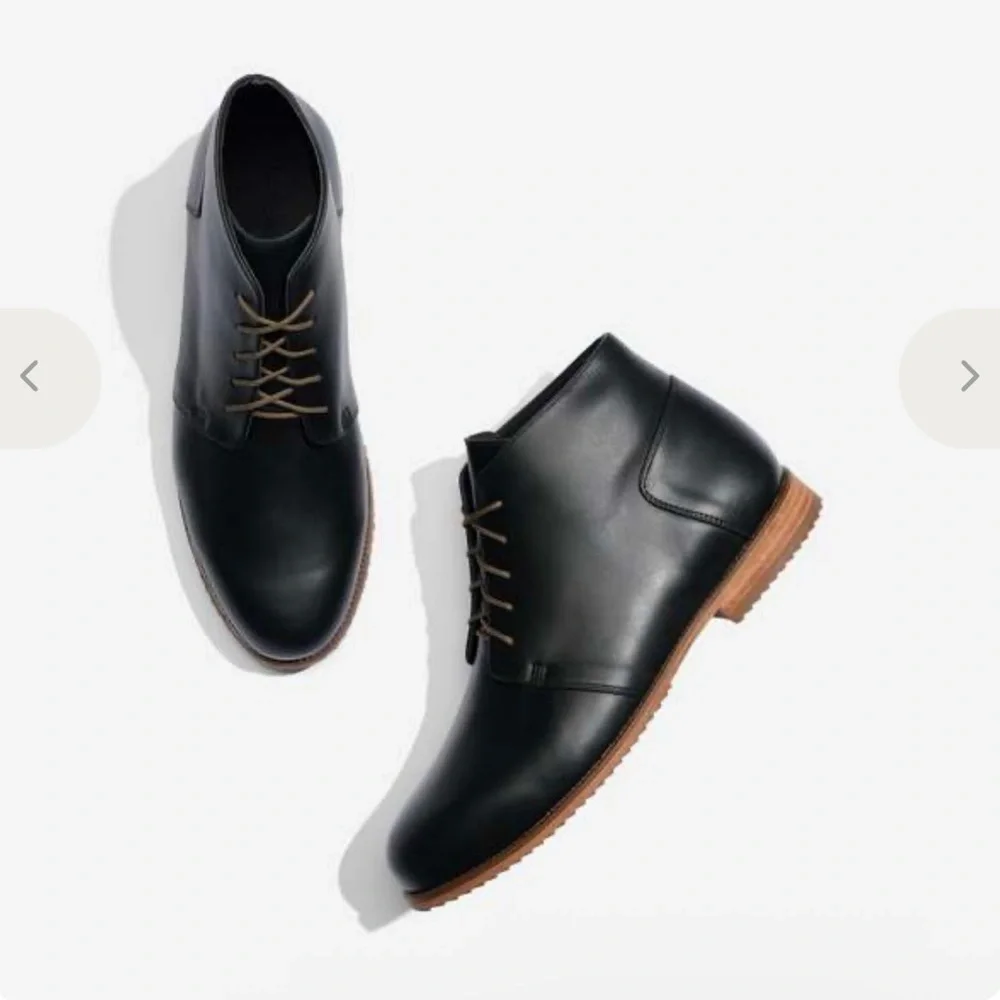 NISOLO EVERYDAY CHUKKA BOOT BLACK